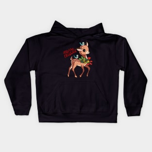 Little Reindeer Kids Hoodie